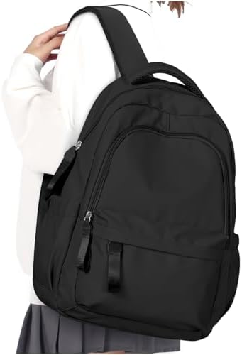 WEPLAN Rugzak voor dames Schoolrugzak Meisje Tieners Schooltas Middelbare School Rugzakken Universiteit Casual Dagrugzak Schooltassen Meisjes Rugzak College Laptop 14 inch Boekentas,Paars