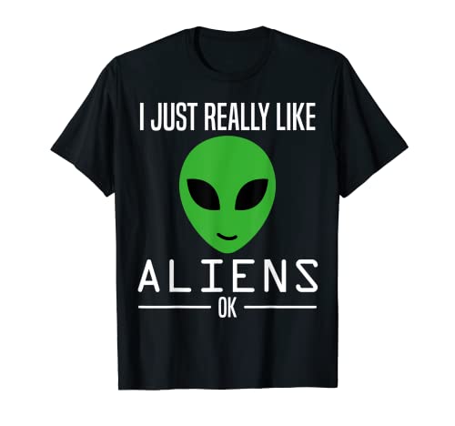 Alien Fans con texto en alemán "Alienterdischer UFO Science-Fction Fans Camiseta