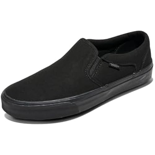 Vans Men's Asher Slip-on Shoe - Comfortable Sneakers for Walking, Fashion & Everyday Wear