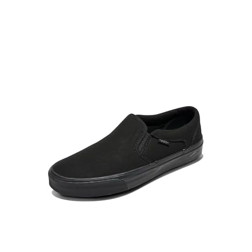 Vans Herren Asher Sneaker, Schwarz Canvas Black Black, 45 EU