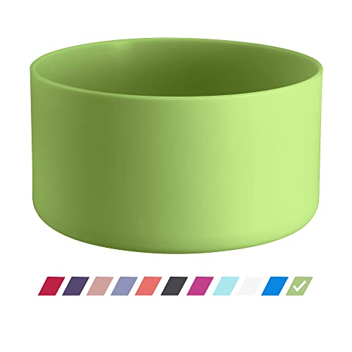 Vmini Protective Silicone Boot, Compatible with Hydro Flask and More Water Bottles, Anti-Slip Bottom Sleeve Cover (32-40 oz, Seagrass) -  HU-XI-201