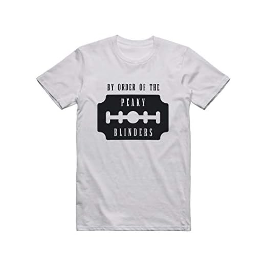 by Order of The Peaky Blinders Camiseta Hombres T-Shirt Medium White
