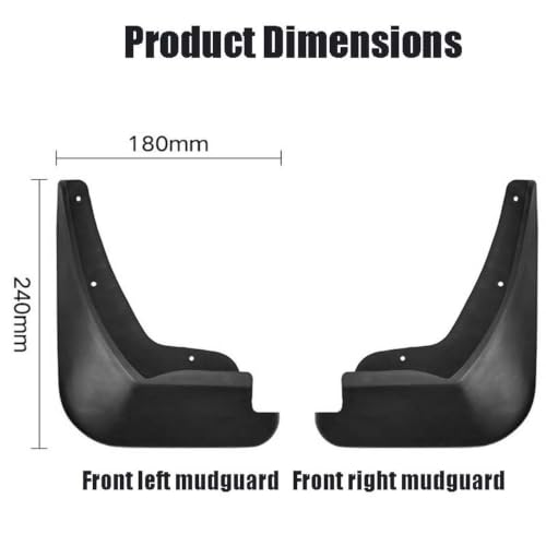 Garde-Boue pour Ford Fiesta 2009-2017 Accessoires Auto - 3