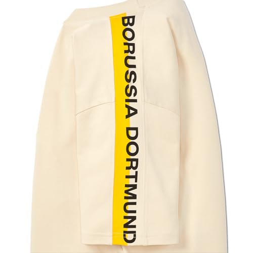 T-Shirt BVB Dortmund Beige Homme au style lifestyle épuré - 3