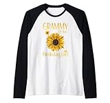 grammy of the birthday girl girasole famiglia partito abbinamento maglia con maniche raglan