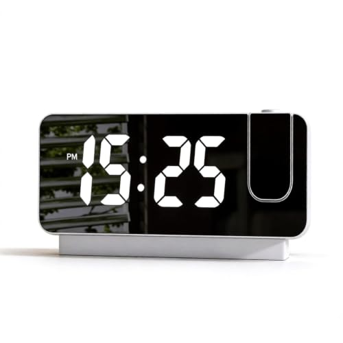 ChayWillow LED Projection Alarm Clock with Temperature Display - image 1