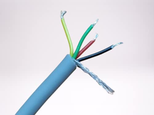 Spectrum Technology 4 Core Shielded Signal Data Transmission Cable for EMI protection (10 m)