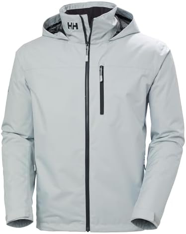 Helly Hansen Herren Midlayer Crew Jacke 2.0 mit Kapuze, Wasserdichte, Isolierte Outdoorjacke