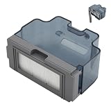 Pattumiera di ricambio con filtri HEPA e spazzole laterali, compatibile con Lefant M210 M213 M210B, compatibile con OKP K2 K2P K3 K4 K5 L1 Robot aspirapolvere(1pc Dustbin)