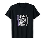 La bruja para hornear escoba de Halloween disfraz panadero Camiseta