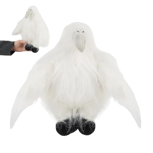 Animal de peluche de águila,Águila de peluche | Lindo halcón de peluche con forma de águila calva de 10,6 pulgadas,Decoración del hogar, animal relleno de halcón, peluches de animales pequeños realist