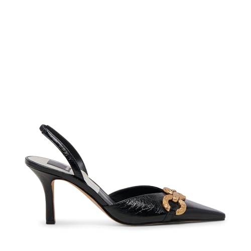 Dolce Vita Womens, Haylee, Midnight Crinkle Patent, 7.54