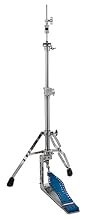 Selectable-action Direct-pull System Vertical Spring Tension Adjustment Adjustable-height Footboard - Blue Hi-hat St with Direct-drive Pedal Offset Cymbal Seat Adjustment