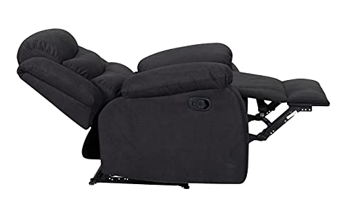 Ice Armor 996002Bk Manual Overstuffed Cushions For Bedroom And Living Room Recliner Sofa Chair In Black Finish Black 36D X 36W X 40H In #TOP7