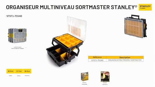 Stanley Organisateur Sortmaster Level STST1 75540 - vue 4