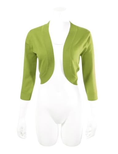 Image of Allsense Women's 3 /4 Sleeve Bolero Shrug for Dresses