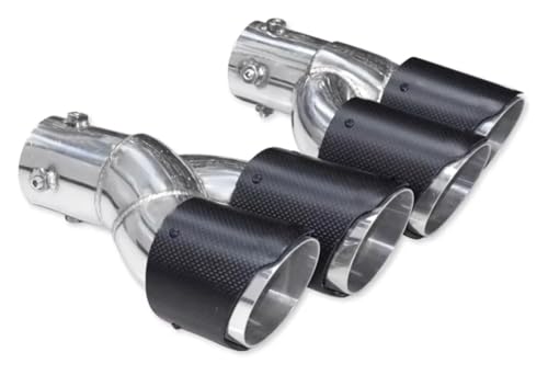 Tuyau d'échappement anti-corrosion en carbone pour BMW G20 G21 63mm
