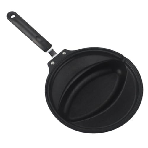 VINTORKY Non Stick Omelette Egg Frying Pan with Mold for Omelet Rice Cookware for Home Use Black