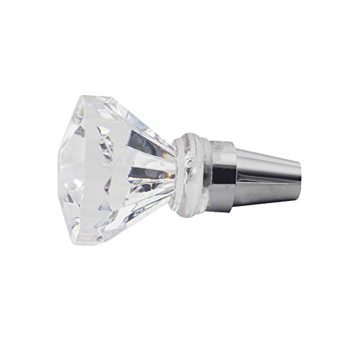 Sakali Crystal Diamond Shape Car Gear Stick Shift Shifter Knob Universal Fit For Most Manual Transmission Or Automatic Transmission Without Lock Button #TOP1