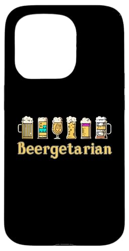 Oktoberfest Beergetarian Funny German Craft Beer Brewery Hombres Carcasa para iPhone 15 Pro