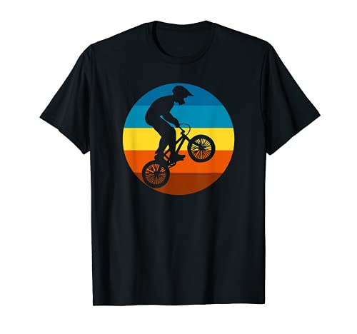 BMX Retro Sunset para BMX Riders Camiseta