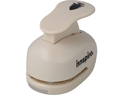 INNSPIRO Troqueladora de figuras Eva Foam Punch abeto 16mm., perforadoras para Scrapbooking, DIY Manualidades, Creación de Tarjetas