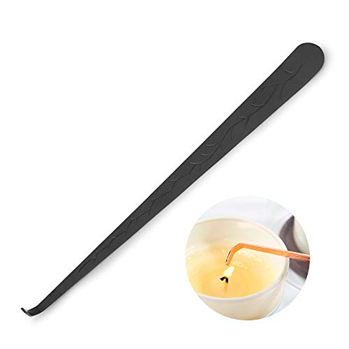 Candle Wick Dippers Candle Wick Hook Candle Accessories for Put Out Extinguish Candle Wick, Black