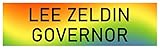 Lee Zeldin Bumper Sticker - Vote for Lee Zeldin for New York Governor Sticker Decal Car Sticker - Made in USA Rainbow