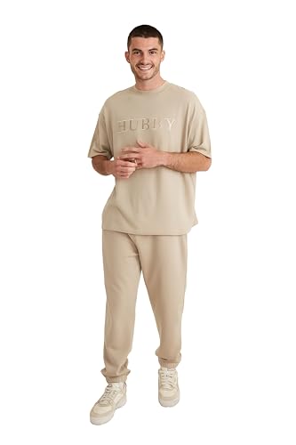 Oversized Hubby Tee, Couple T-Shirt for Weddings & Honeymoons, Anniversary, Valentines, Birthday