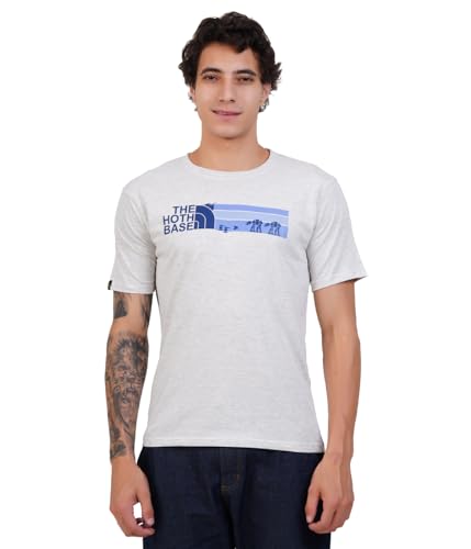 Image of Men's Super Combed Cotton Round Neck Half Sleeve T-Shirt | Soft Breathable Cotton Fabric | Stylish Comfortable Wearfor Men | Quality Regular Fit