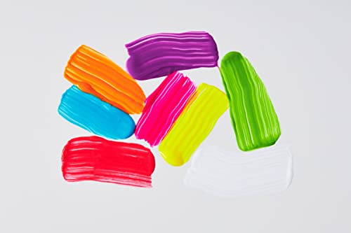 Moon Glow Neon UV Hair Colour Streaks | Purple | Hair Mascara - Temporary Wash out Hair Dye | Bright Neon Colour, Glows under UV Lighting - Image 7