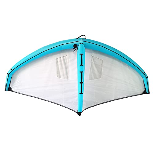 JUZHOUHUI Windsurfing Wing Foil, Handheld Kite Use Double-Layer Nähprozess, Surge Wing mit Two Window Design, aerodynamischer, für Outdoor Snow Ski Surfing Equipment Cover