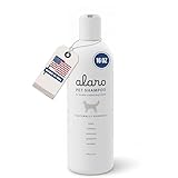 Alaro Dog Shampoo 16 oz for Double Coated Breeds - Golden Retriever, German Shepherd, Labrador - Clean Scent - Aloe & Oatmeal, Cleans, Conditions, Detangles, Moisturizes, Deodorizes - Made in USA
