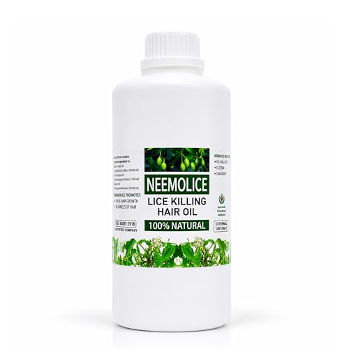 Image of Vibha's | Neemolice Oil (Lice Killing Hair Oil) - Natural Herbal Treatment with Neem Extracts for Effective Head Lice & Nit Removal, Soothes Scalp, Reduces Itching, and Prevents Re-Infestation | Safe for All Hair Types - 500 ml