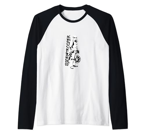T-shirt Baseball Stormtrooper Star Wars idéal pour vos soirées streaming de The Mandalorian