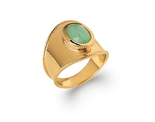Bague aventurine WEHEKA Tata Gisèle, le bijou de vos soirées
