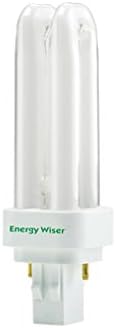 Bulbrite CF13D827 13-Watt Compact Fluorescent T4 Quad Tube 2-Pin, GX23-2 Base, Warm White [Pack of 50]
