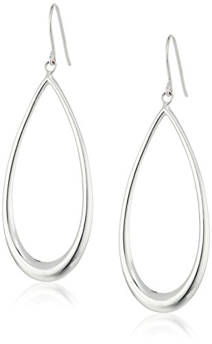 Amazon Essentials Sterling Silver Tear Drop Earrings, (previously Amazon Collection)