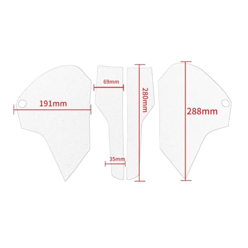 Grip réservoir 800MT antidérapant pour moto - 7