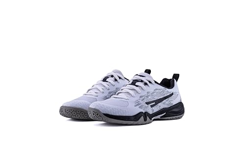 Sega RP24 Power Badminton Shoes Men Indoor and Outdoor Court Trainers. Non Marking Power Cushion Anti-Slip Breathable (White, UK Footwear Size System, Adult, Men, Numeric, Medium, 10) - Image 2