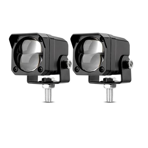 Faro LED para motocicleta en rutas nocturnas y viajes de aventura con scooter o ATV