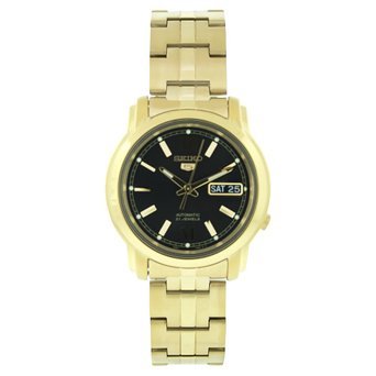 ZCR[ Seiko Men's SNKK86 Stainless Steel Analog with Black Dial Watch j Y rv ysAiz