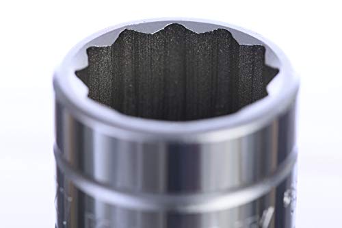 KING TONY 633027M Socket 3/4" Bi-Hexagonal 27mm for DIYers & Professionals, Built for Repair and Installation tasks 27mm - Image 4