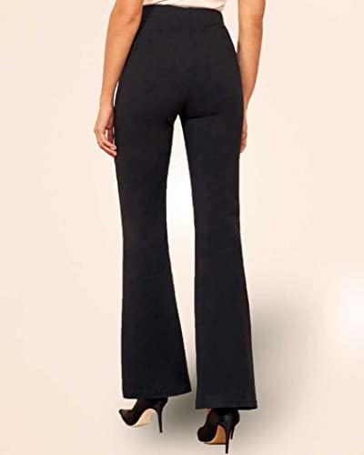Image of YOZO Women's Regular Fit Cotton Blend Trouser