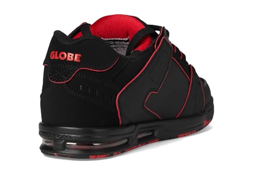 Image of Globe Men's Sabre, Black /Red /Mosaic, 10.5, Medium