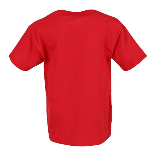 Disney Family Collection Boys Red Mickey Mouse Brother Shirt, Small2