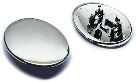 Chrome Head Light Headlight Washer Nozzle Cover Cap For Porsche 911 996 C2 C4 Turbo Facelift