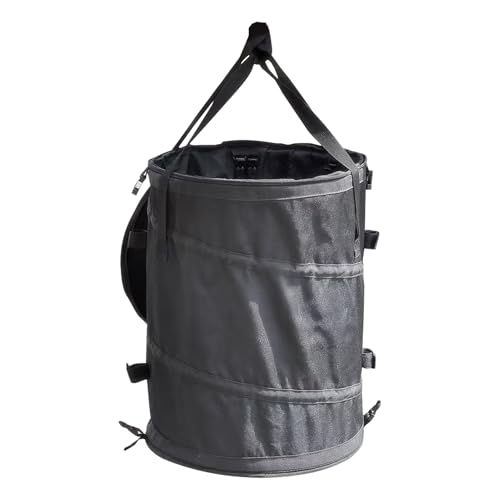 Acunny Cubo De Basura Plegable Automático Para Exterior | Cubo Plegable Para Camping | Papelera Para Exteriores Viajes Autocaravana Picnic Jardín
