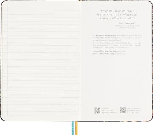 Moleskine Limited Edition Year of the Dragon Notebook, Zeng Fan Zhi, Hard Cover, Ruled, Large (5" x 8.25"), Multicolor, 176 pages