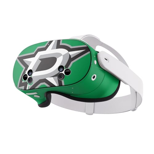 Head Case Designs Officially Licensed NHL Oversized Dallas Stars Vinyl Sticker Skin Decal Cover Compatible with Meta Quest 3S